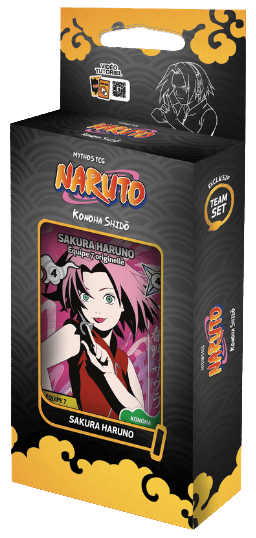 Team Set Konoha Shidō - Sakura Haruno (2° Édition) accompagne la sortie de ce nouveau TCG sur la superbe licence Naruto qui a bercé notre adolescence