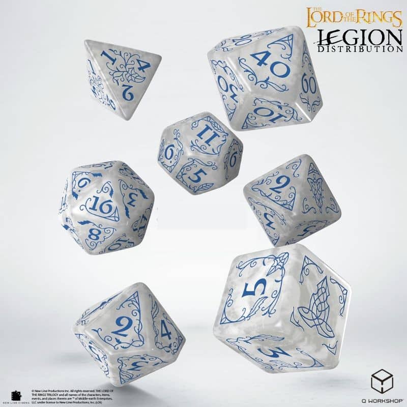 Set de dés SDA Fondcombe Pierre fait partie des accessoires que nous avons selectionné pour vos parties de JDR ou de figurines dans l'univers du Seigneur des anneaux