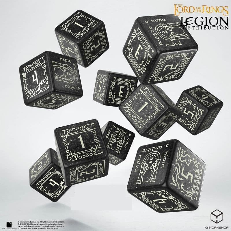 Set de dés SDA Moria 10D6 fait partie des accessoires que nous avons selectionné pour vos parties de JDR ou de figurines dans l'univers du Seigneur des anneaux