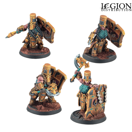 Warcrow Hearthguards est la nouvelle extension pour ce superbe jeu de figurines finement sculptées distribué par Legion Distribution