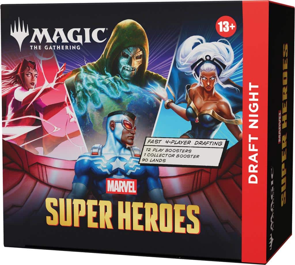 Découvrez Marvel Super Heroes Draft night qui accompagne cette nouvelle édition de Magic dans l'univers de Marvel