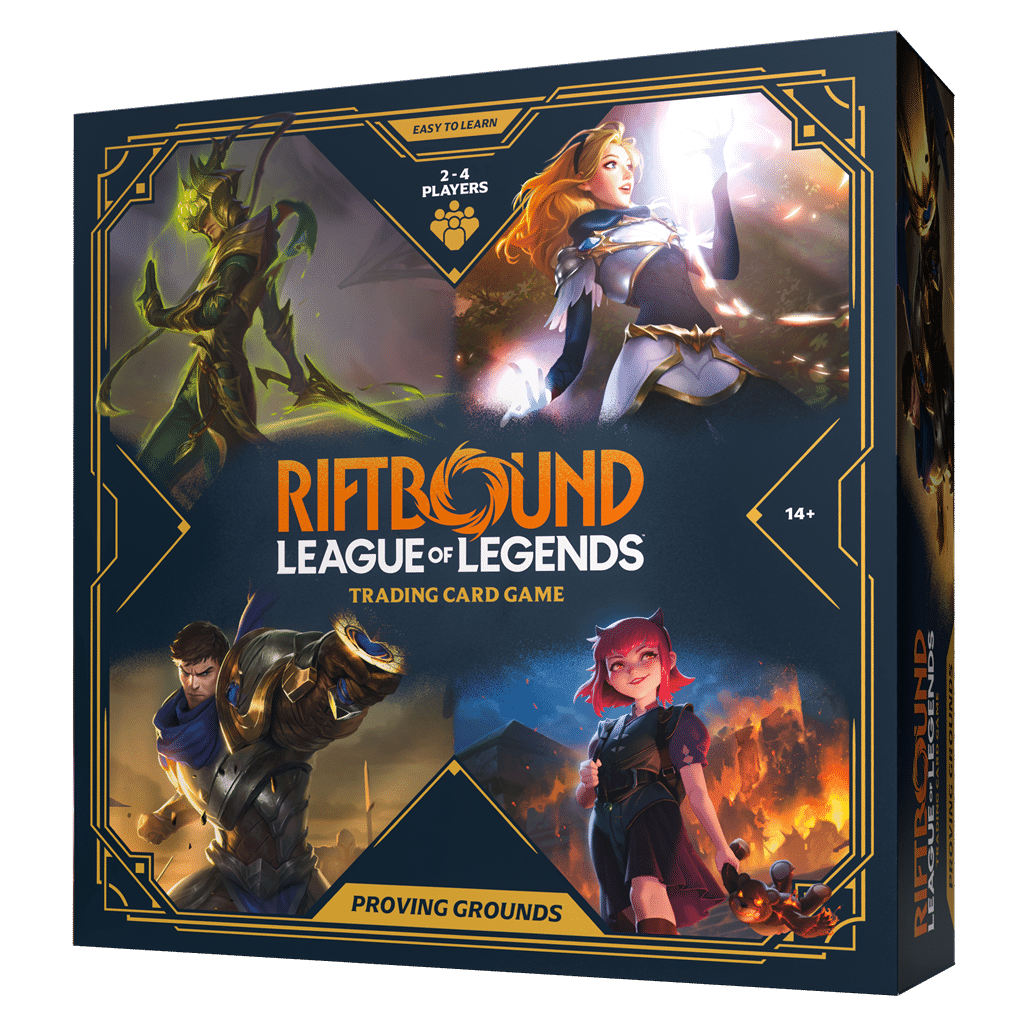 Découvrez le nouveau Riftbound TCG : Origins VF Proving grounds le superbe TCG au gameplay unique desormais disponible en français