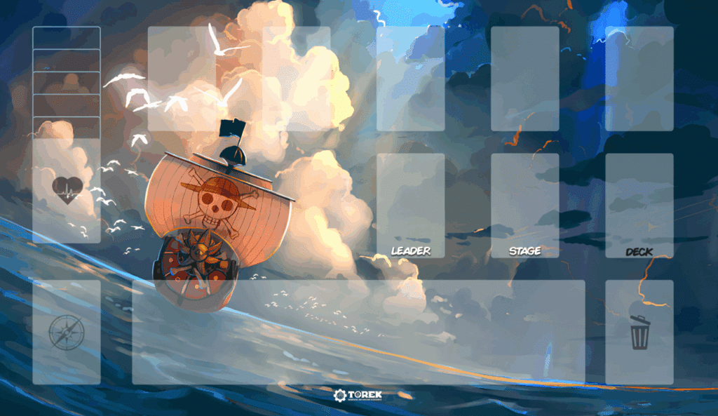 Découvrez le nouveau produit One Piece : Playmat torek bateau un produit incontournable pour votre jeu de cartes favori
