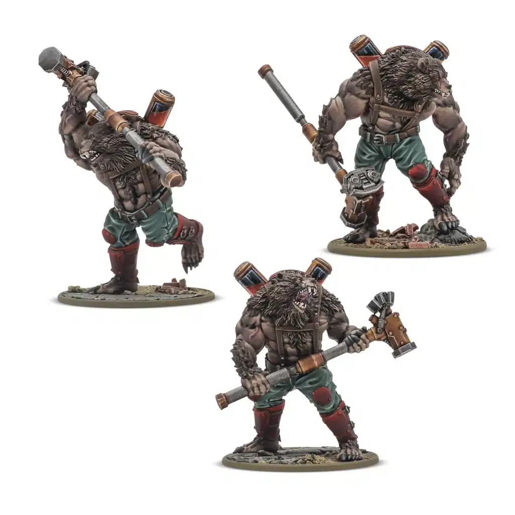 Konflikt 47 : Ursus Infantry Squad fait partie des sorties pour konlikt 47, ce jeu de figurines post apocalyptiques