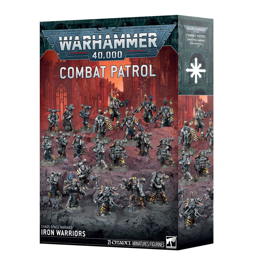 La Combat Patrol Iron Warriors est un ajout indispensable pour tout joueur ou collectionneur de joueur Chaos Space Marine