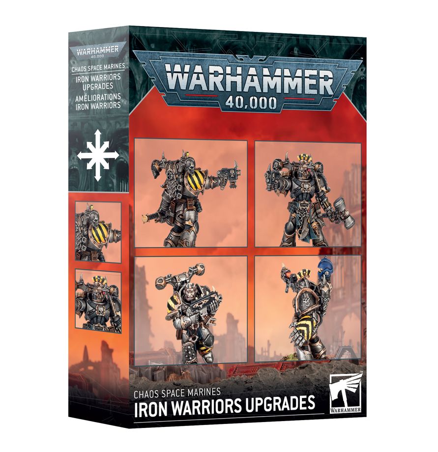 Améliorations Iron Warriors est un ajout indispensable pour tout joueur ou collectionneur de joueur Chaos Space Marine