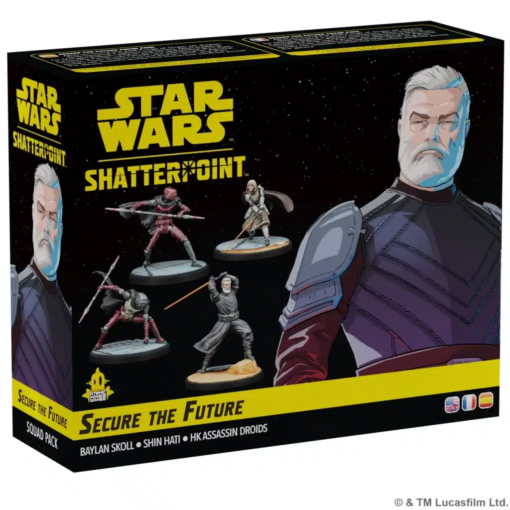 Shatterpoint - Secure the Future Squad Pack, une nouvelle bande pour etoffer encore votre collection pour ce superbe jeu de figurines Star Wars Shatterpoint