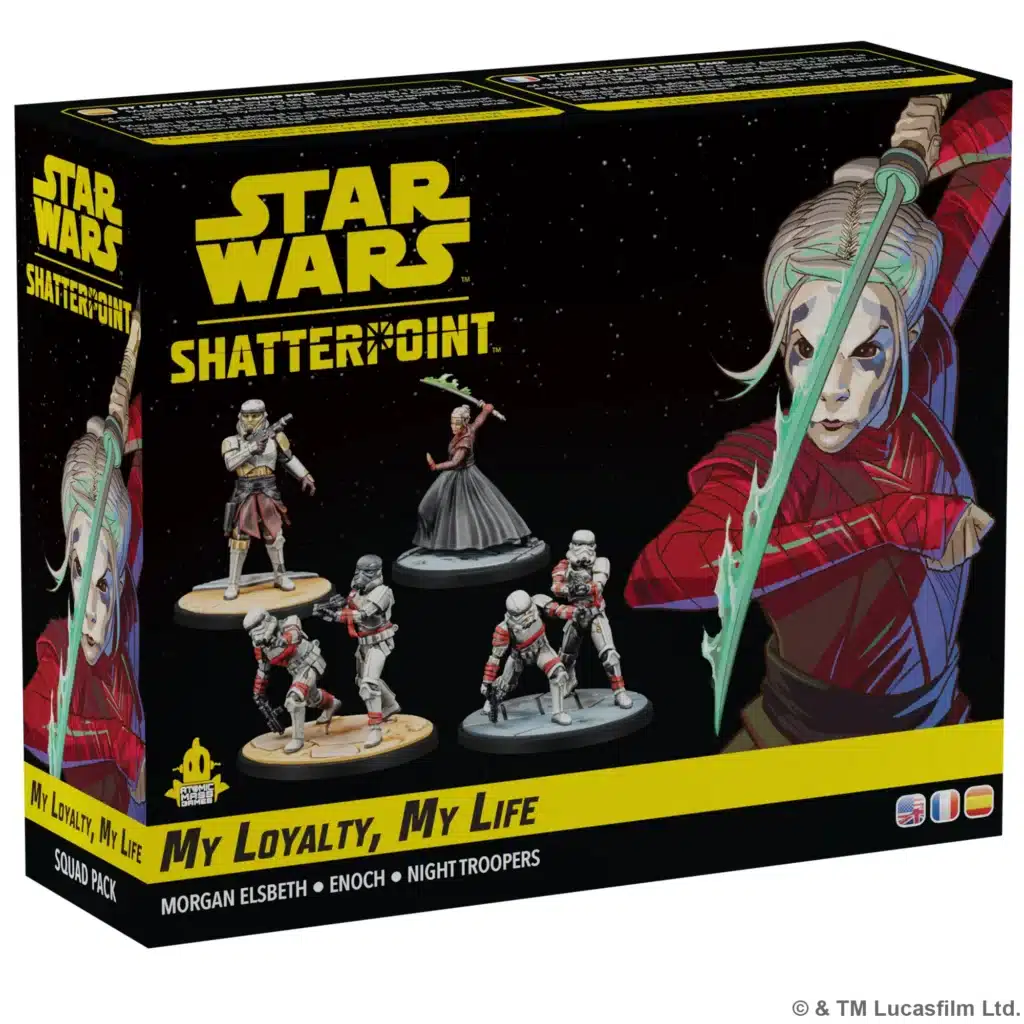 Shatterpoint - My Loyalty, My Life Squad Pack, une nouvelle bande pour etoffer encore votre collection pour ce superbe jeu de figurines Star Wars Shatterpoint
