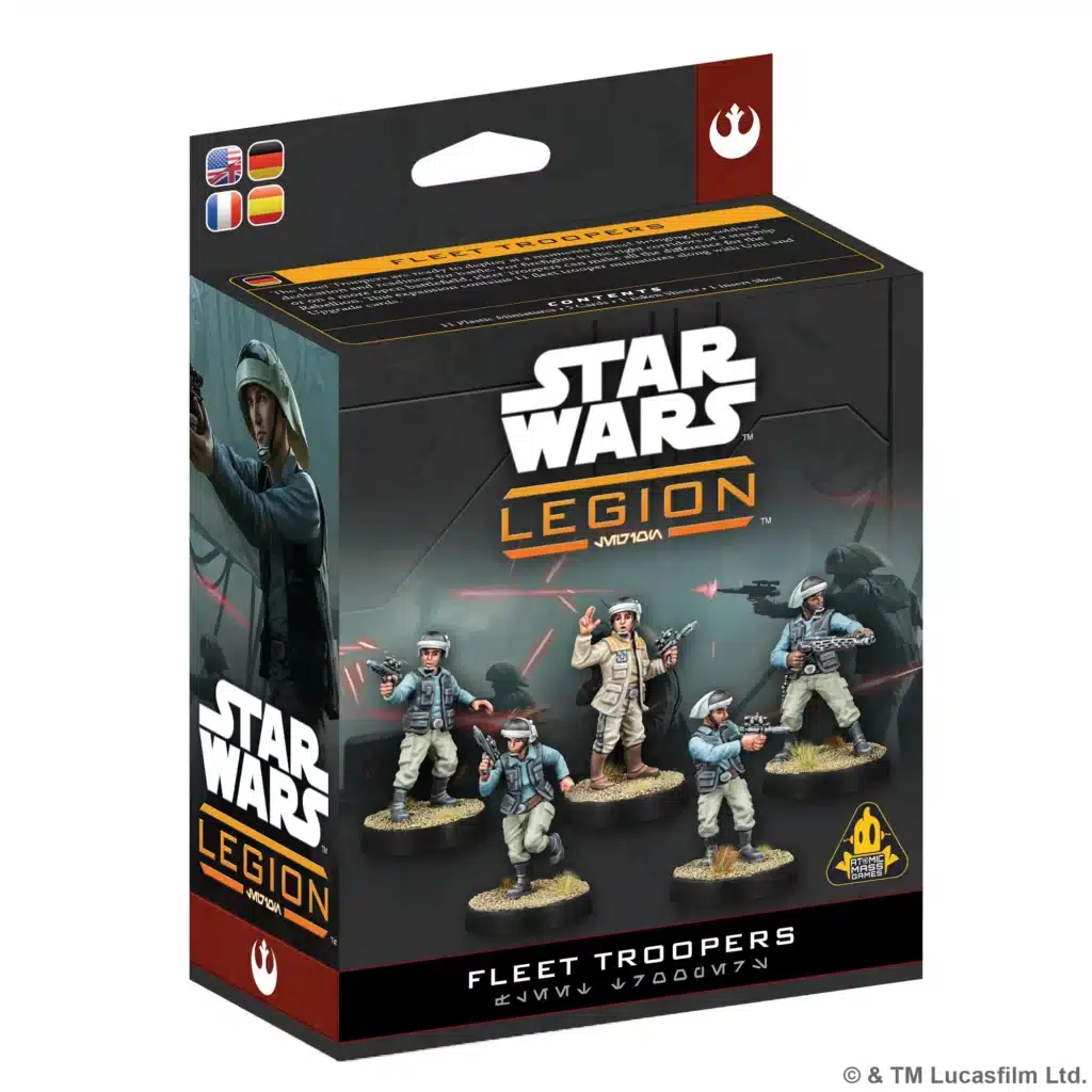 Star Wars: Legion - Fleet Troopers Unit est l'une des unités de forces spéciales les plus redoutables de la rebellion.