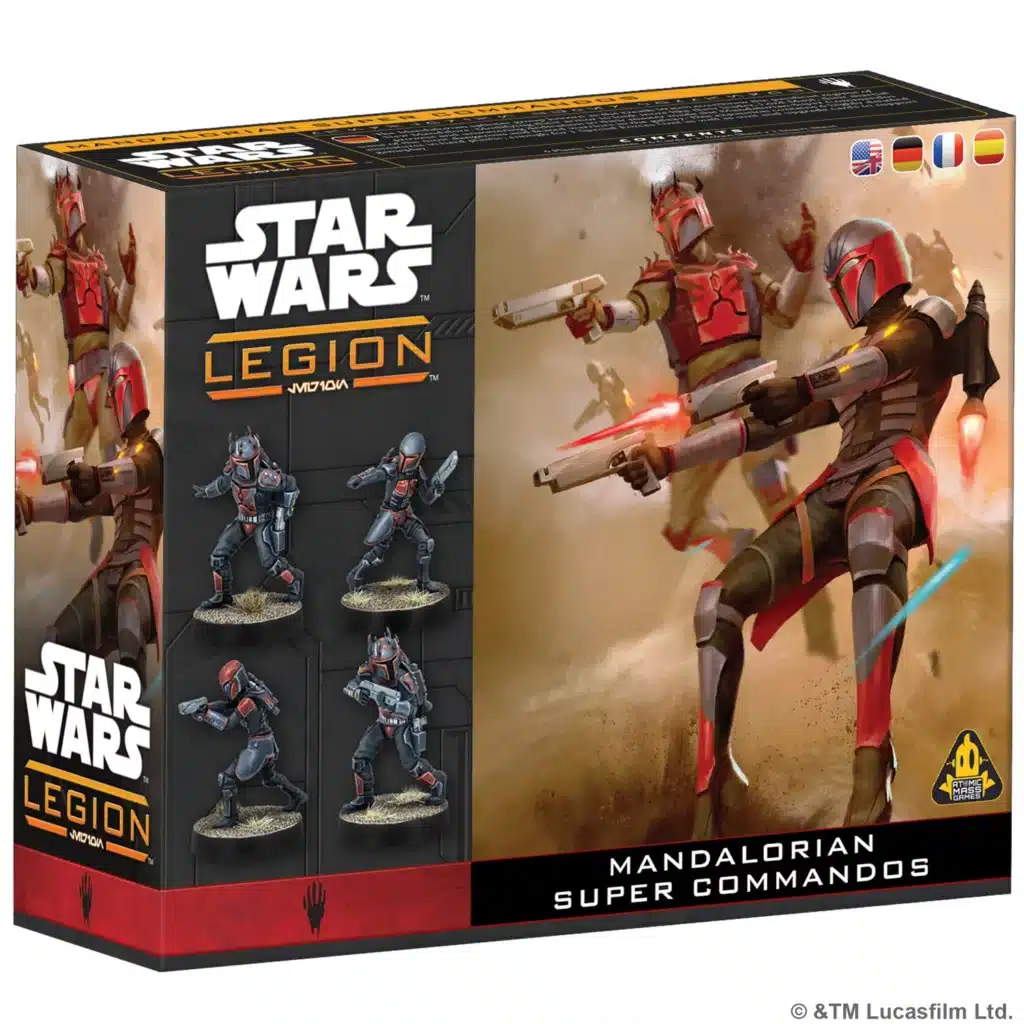 Découvrez une nouvelle unité pour les armées de l'alliance separatiste dans Star Wars Legion , avec Star Wars: Legion - Mandalorian super commandos VF