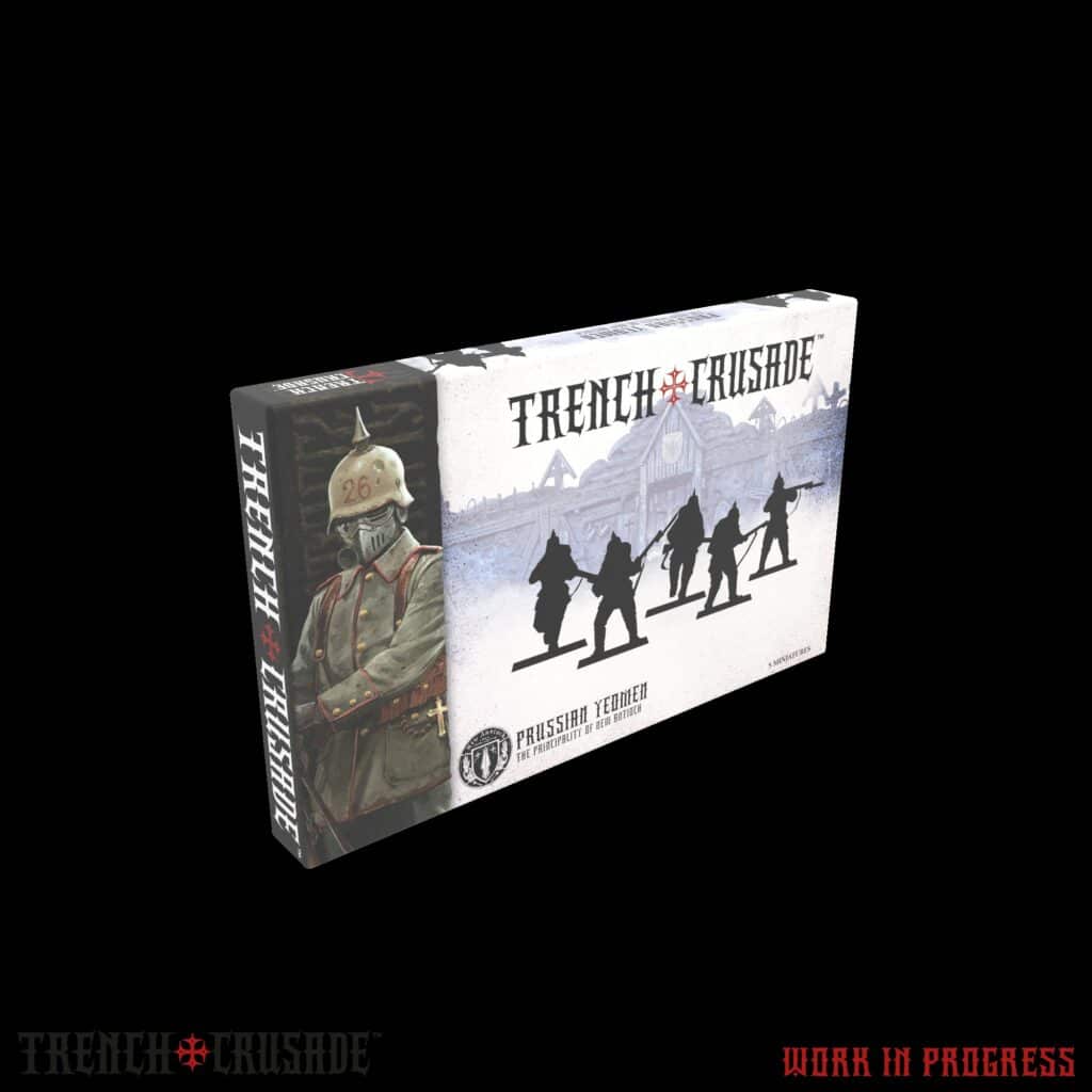 Trench Crusade Prussian Yeomen est un excellent moyen de demarrer facilement dasn ce jeu original d'escarmouche dans la brutalité des tranchées