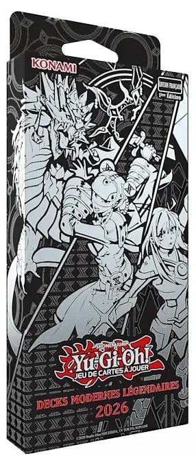L26D : Decks Modernes Légendaires 2026 est la nouvelle extension de Yu-Gi-Oh incluant de nouvelles mécaniques de jeu et toujours de superbes cartes