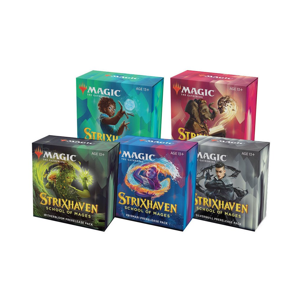 Découvrez Magic the Gathering - Secrets Strixhaven pack d'avant première un nouveau moyen facile de commencer à jouer en format standard