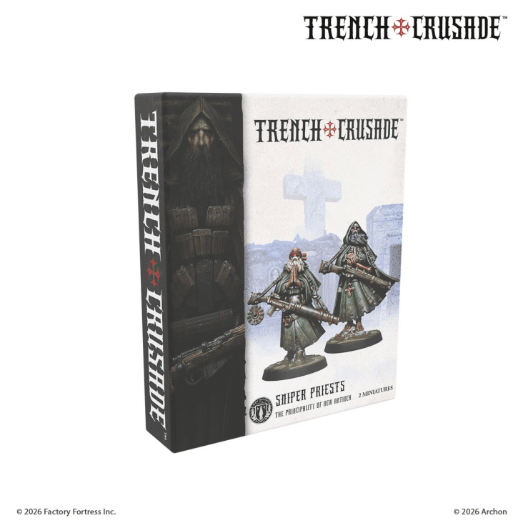 Trench Crusade : Sniper Priest est un excellent moyen de demarrer l'armée prussienne et combattre dans les tranchées