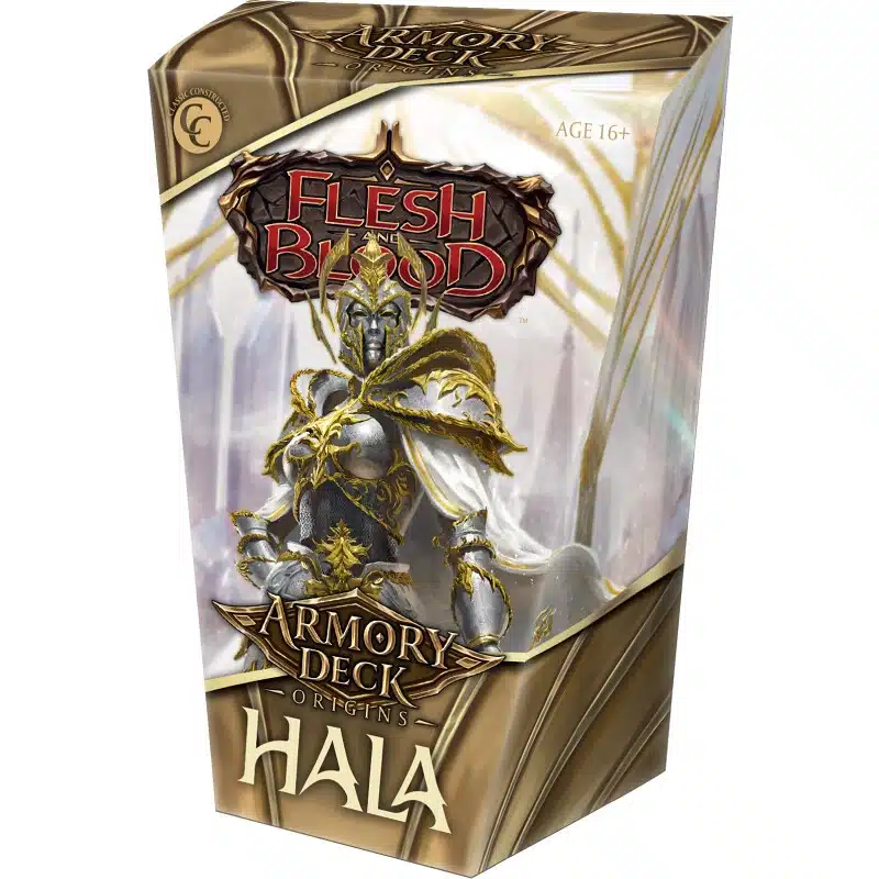Découvrez Flesh and Blood - Armory Deck - Hala VF , une nouvelle façon de jouer à notre super jeu de cartes Flesh and Blood, ce superbe TCG
