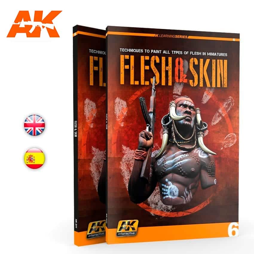 Le AK Learning 06: Flesh & Skin est un volume consacré à la peinture de différents types de peau