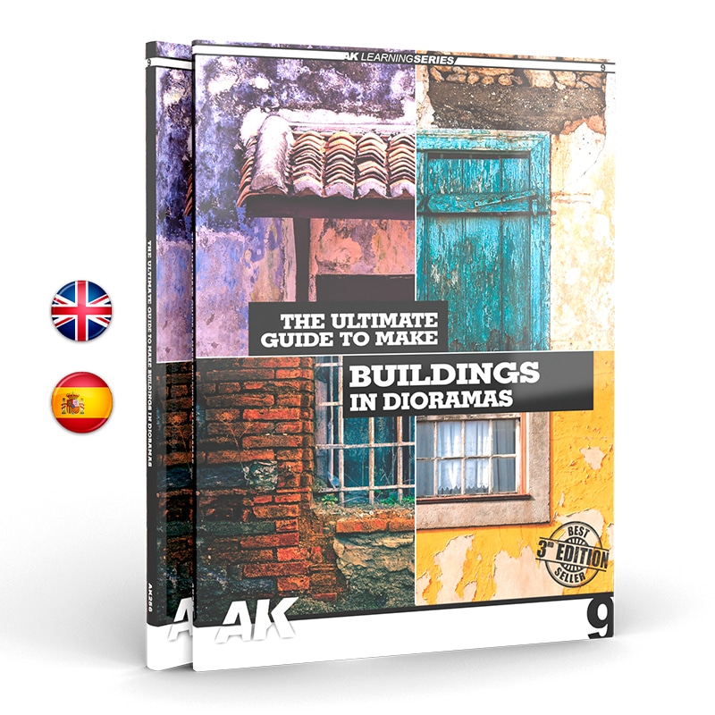 Le AK Learning 09 The Ultimate Guide To Make Building In Dioramas est un guide consacré à la création de bâtiments à l’échelle