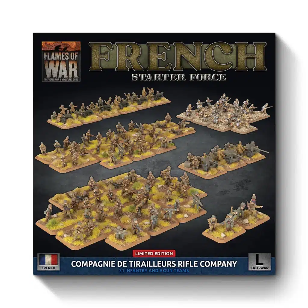 Flames of War: Compagnie De Tirailleurs Rifle Company fait partie des nouveautés de battlefront sur la fin de guerre à l'echelle de 10mm