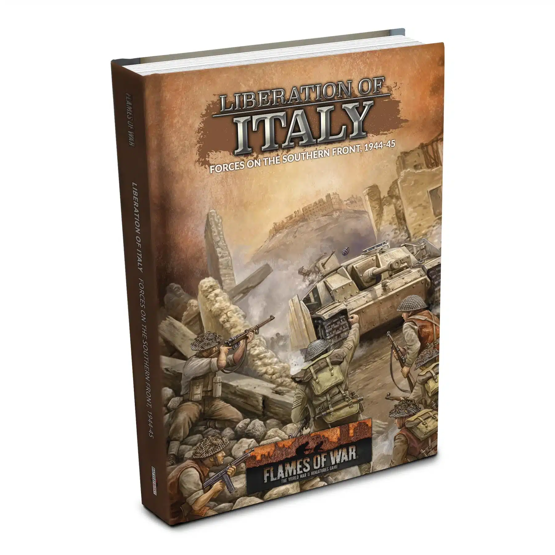 Flames of War Liberation of Italy : Book fait partie des nouveautés de battlefront sur la fin de guerre à l'echelle de 10mm