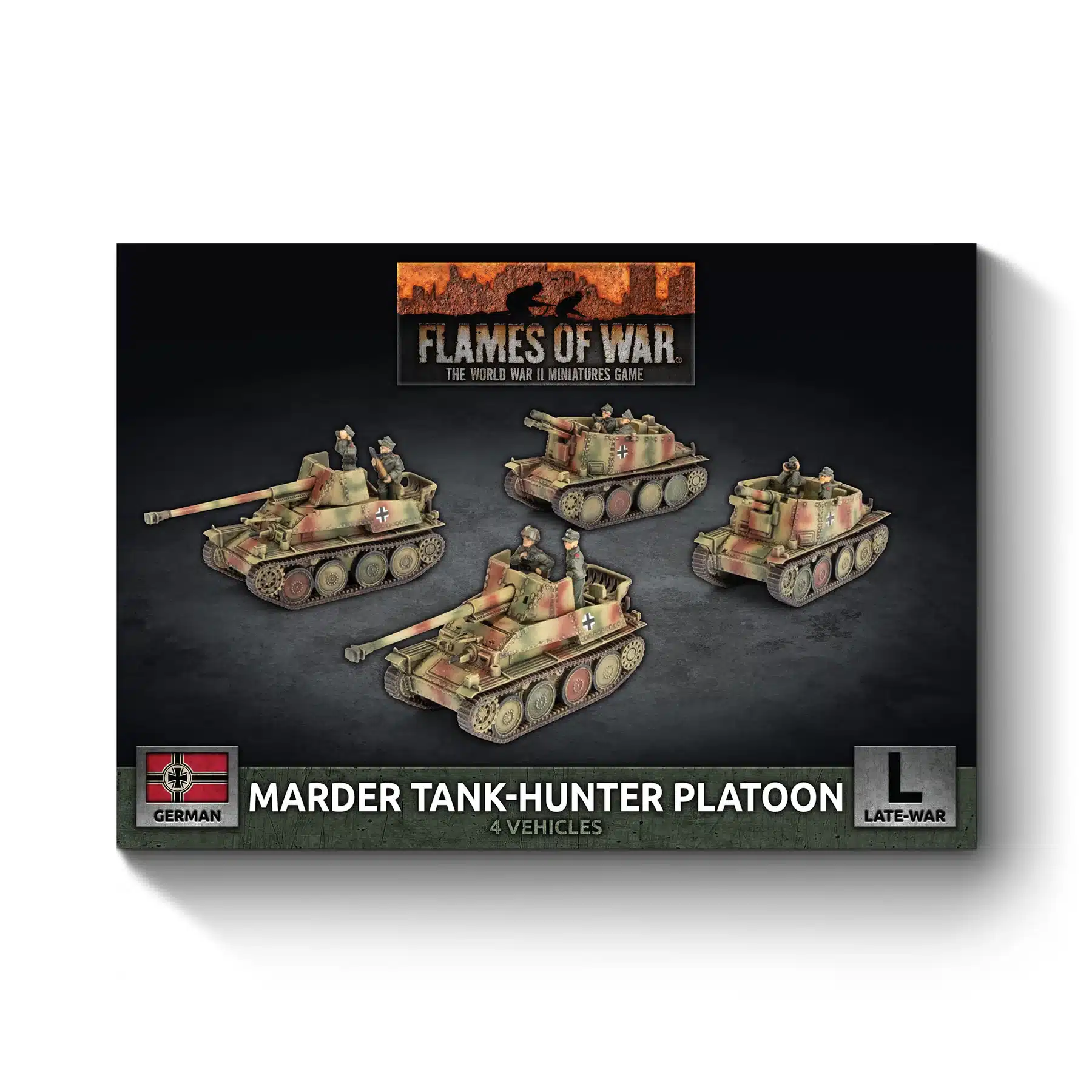 Flames of War: Marder / Grille Self-propelled Gun Platoon fait partie des nouveautés de battlefront sur la fin de guerre à l'echelle de 10mm