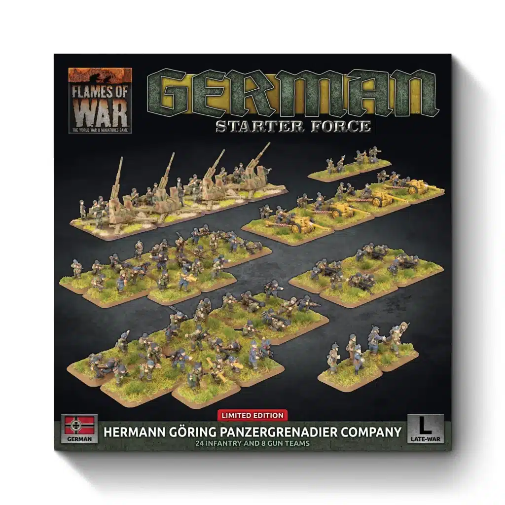 Flames of War: Hermann Goering Panzergrenadier Company fait partie des nouveautés de battlefront sur la fin de guerre à l'echelle de 10mm
