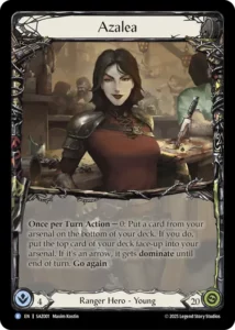 Découvrez Flesh and Blood - Deck Azalea , une nouvelle façon de jouer à notre super jeu de cartes Flesh and Blood, ce superbe TCG