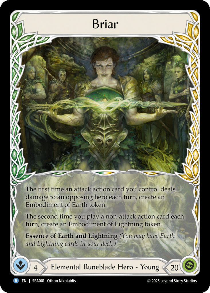 Découvrez Flesh and Blood - Silver Age Chapitre 3 : Deck Briar , une nouvelle façon de jouer à notre super jeu de cartes Flesh and Blood, ce superbe TCG