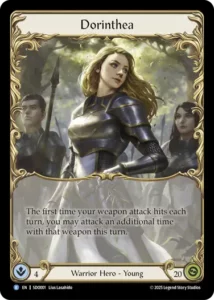 Découvrez Flesh and Blood - Deck Dorinthea , une nouvelle façon de jouer à notre super jeu de cartes Flesh and Blood, ce superbe TCG