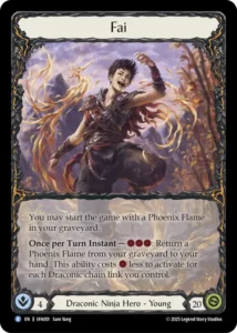 Découvrez Flesh and Blood - Deck Fai , une nouvelle façon de jouer à notre super jeu de cartes Flesh and Blood, ce superbe TCG