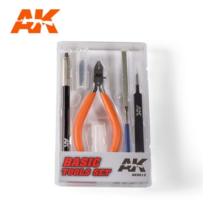 Découvrez le AK Basic Tools Set, un choix d'outils de base pour le modélisme pour tout débutants et confirmés dans la gamme AK 3G