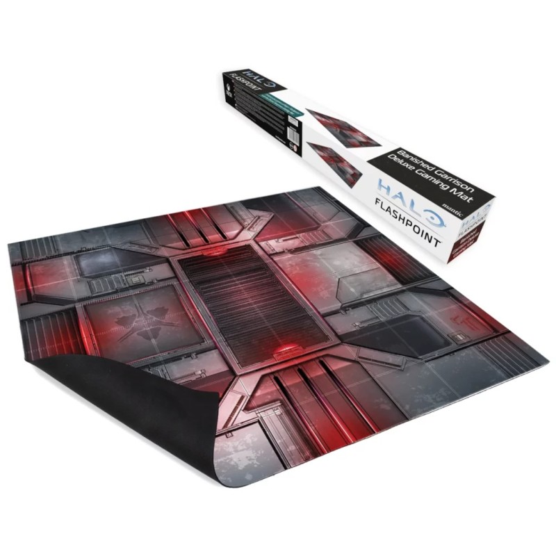 Halo Flashpoint : Banished Garrison Deluxe Gaming Mat est une extension pour le jeu de même nom dans l'univers futuriste inspiré par le jeu vidéo trés connu