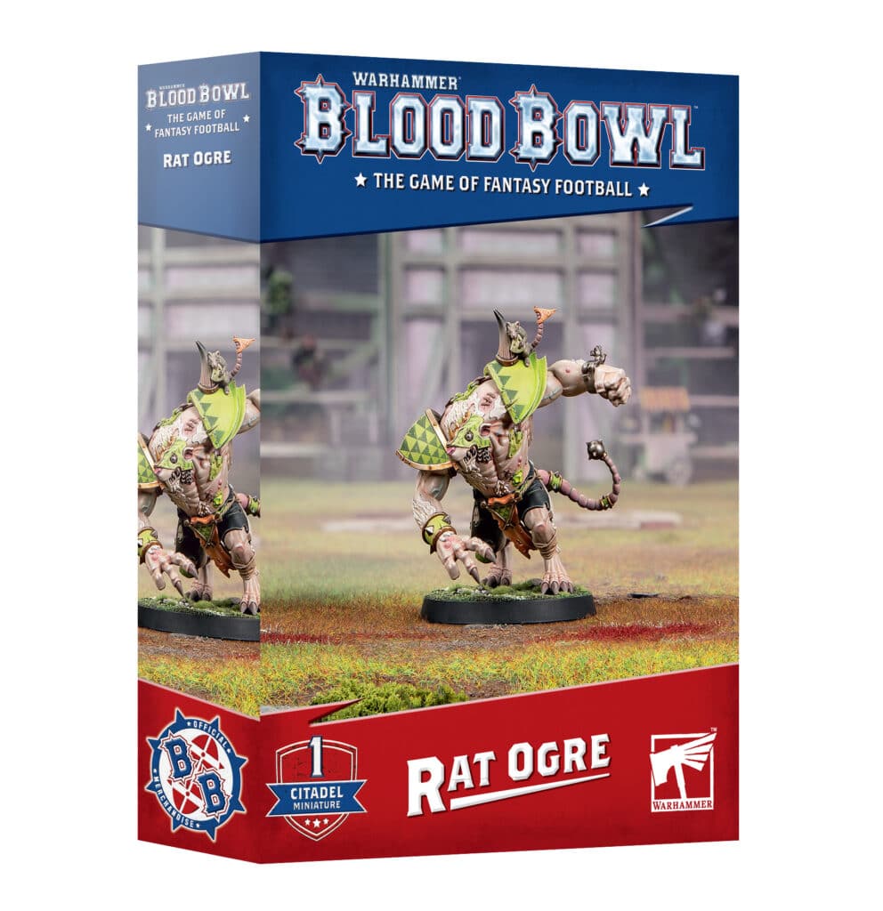 Blood bowl Rat Ogre : nouvelle sortie pour le jeu de football americain addictif et violent de games workshop