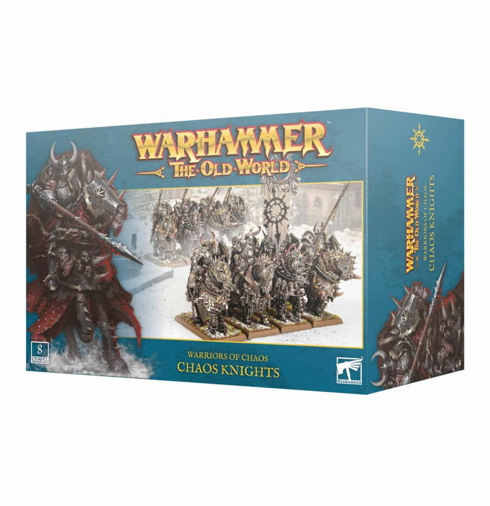Old World Warriors of Chaos : Chaos Knights, une superbe unité parfaite pour tout joueurs des guerriers du Chaos pour The Old World