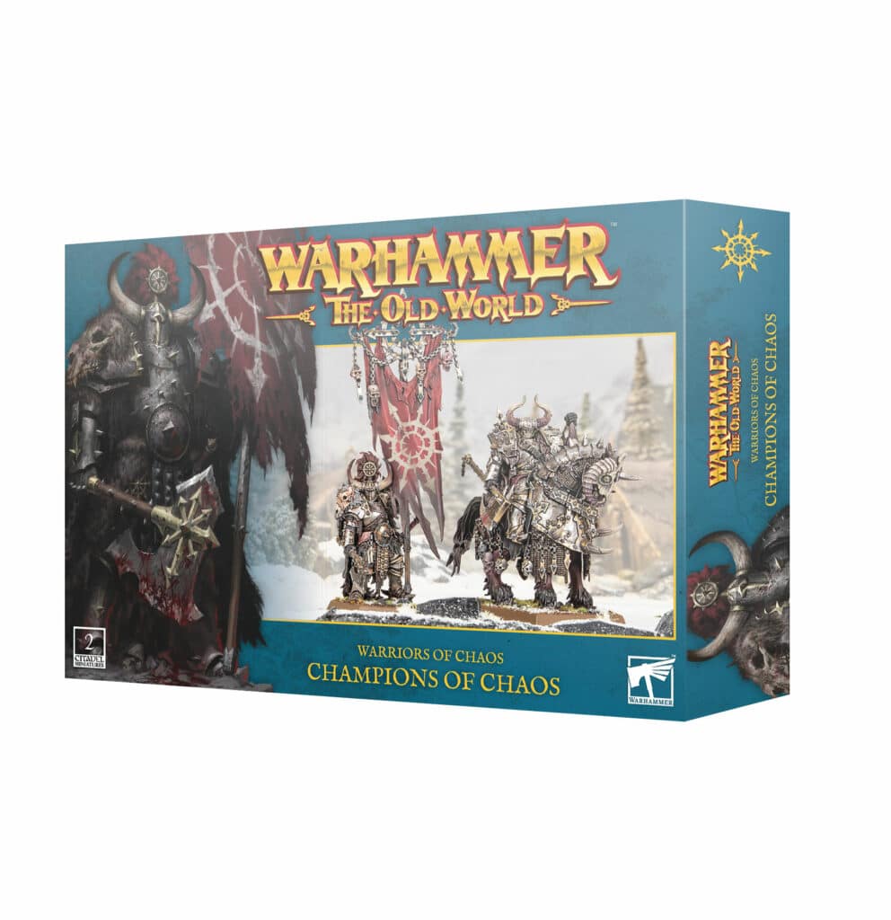 Old World Warriors of Chaos : Champions of Chaos , une superbe unité parfaite pour tout joueurs des guerriers du Chaos pour The Old World