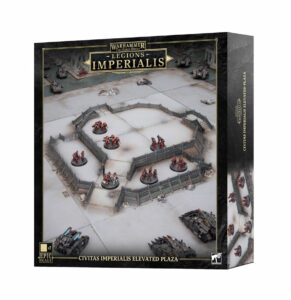 Civitas Imperialis Elevated Plaza est le plateau parfait et sublime pour tout joueurs ou collectionneurs de Legion Imperialis