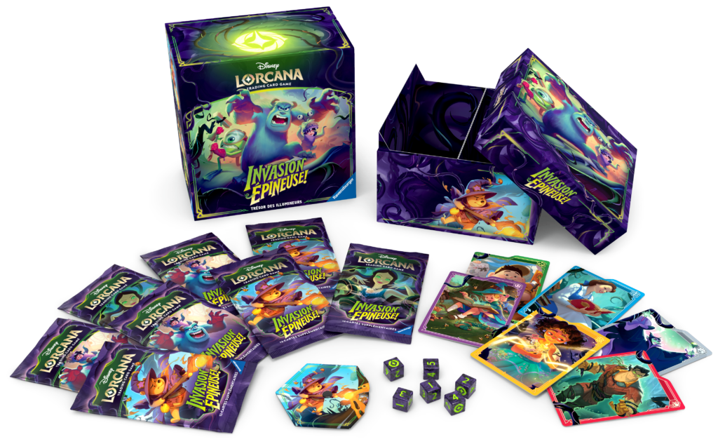 Disney Lorcana : Set 13 : Invasion Epineuse : Trove est un excellent moyen de collectionner ce chapitre avec ses nouveaux mecanismes de jeu
