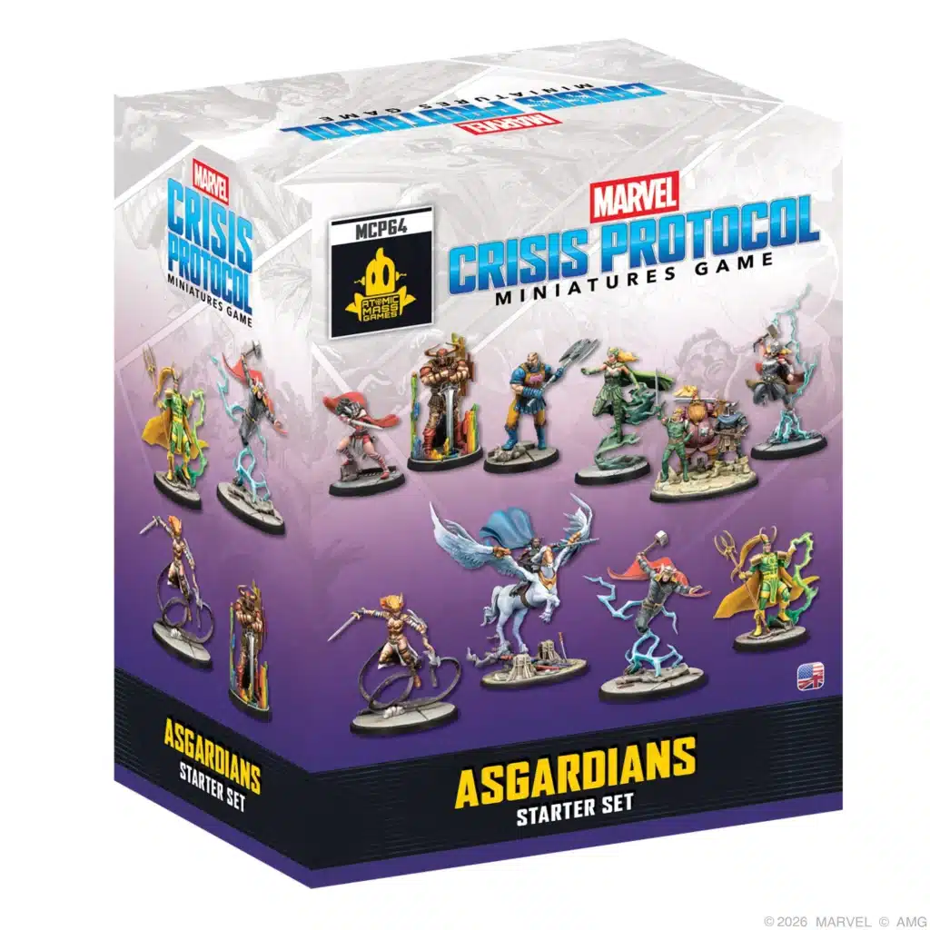 Découvrez leMarvel: Crisis Protocol – Asgardians Starter Set VO un nouveau pack d'affiliation pour cette team de rêve