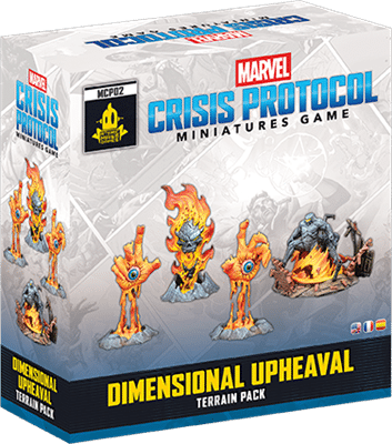 Découvrez Marvel Crisis Protocol - Dimensional Upheaval Terrain Pack un nouveau pack de terrain de rêve