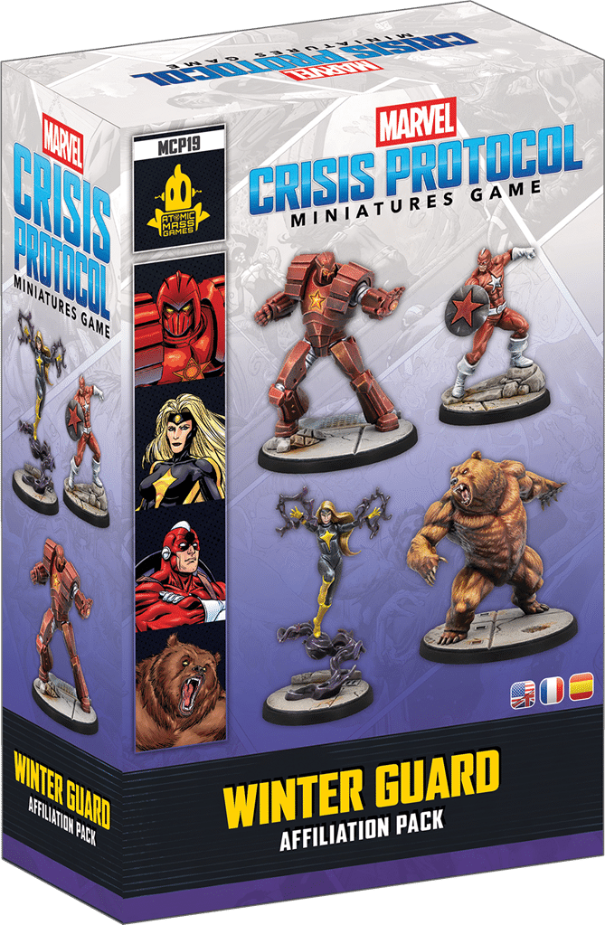 Marvel Crisis Protocol - Winter Guard Affiliation pack un nouveau pack de heros pour vos team russes