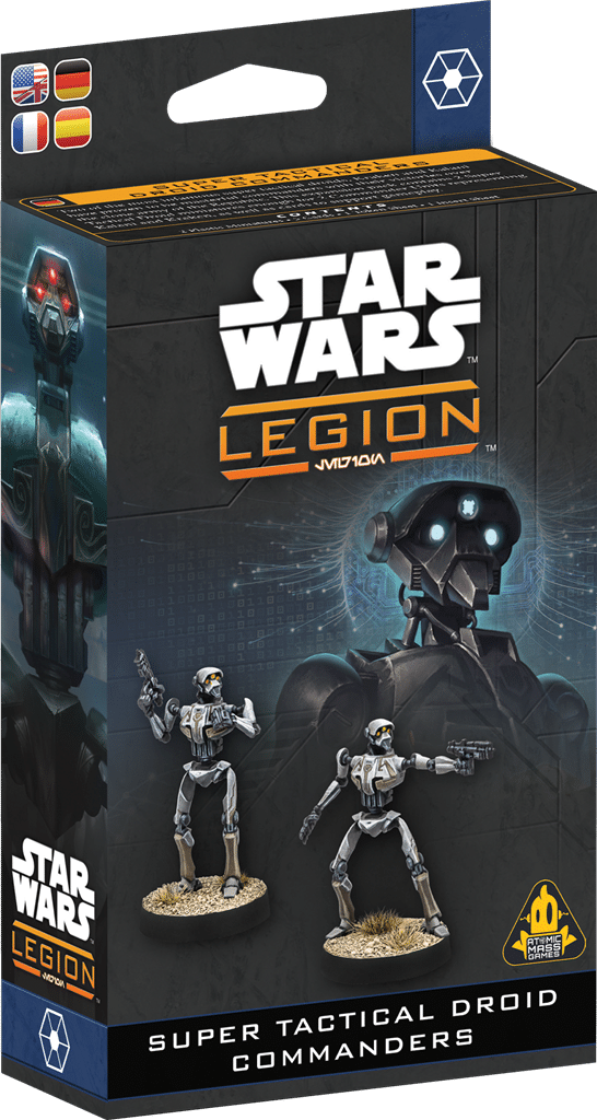 Star Wars: Legion - Super Tactical Droid Commander VF est la prochaine sortie pour Star Wars Legion et sa nouvelle version de ce jeu fantastique