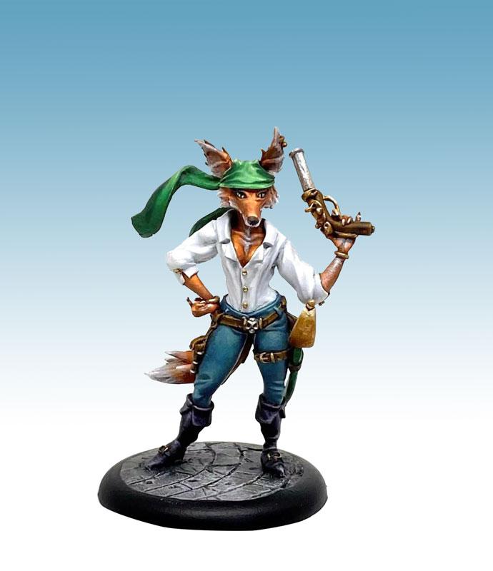 découvrez Briskars: Mercenaires : Bonnie Heart, Flibustière, une superbe figurine pour Briskars de nos amis nordistes de TGCM creation