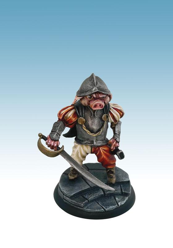 découvrez Briskars: Quintors : Brigadier de la Milice , une superbe figurine pour Briskars de nos amis nordistes de TGCM creation
