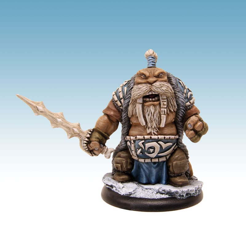 découvrez Briskars: Thuléens : Capitaine Arvik, une superbe figurine pour Briskars de nos amis nordistes de TGCM creation