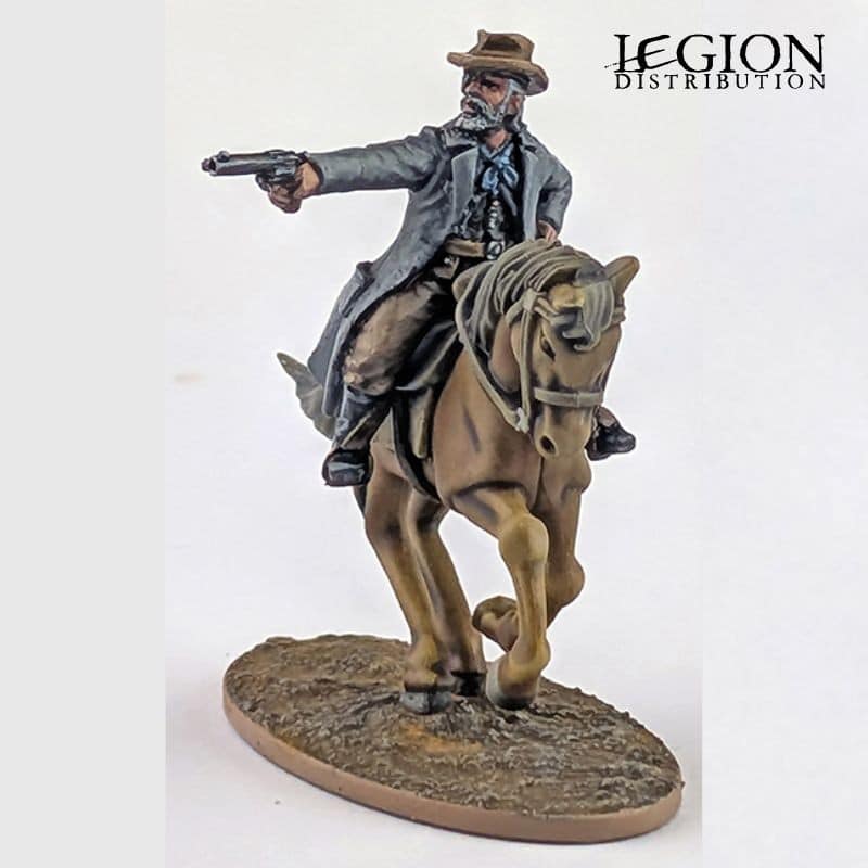 Dead Man's Hand : John Bridges a cheval est un nouveau set pour le starter traduit en VF grâce à Legion Distribution, un jeu d'escarmouche dans l'univers western