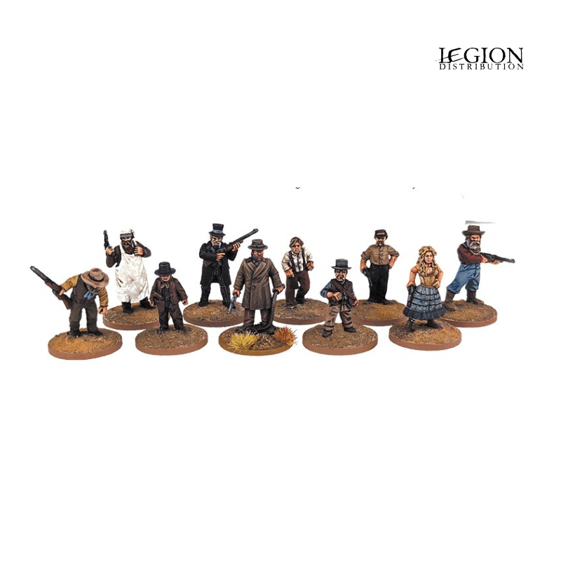 Dead Man's Hand : L'Etranger est un nouveau set pour le starter traduit en VF grâce à Legion Distribution, un jeu d'escarmouche dans l'univers western