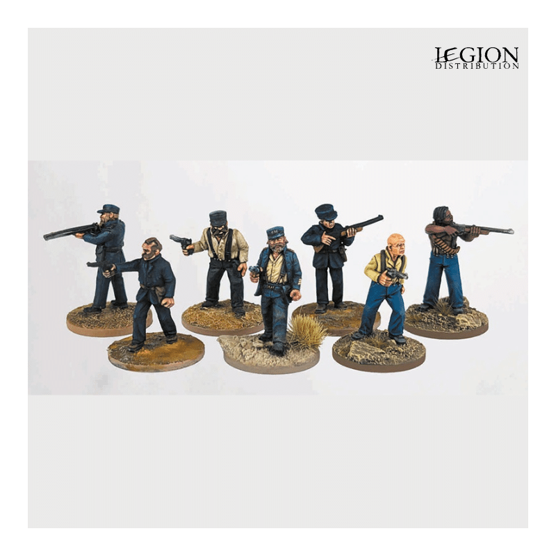 Dead Man's Hand : La Police d'Etat est un nouveau set pour le starter traduit en VF grâce à Legion Distribution, un jeu d'escarmouche dans l'univers western