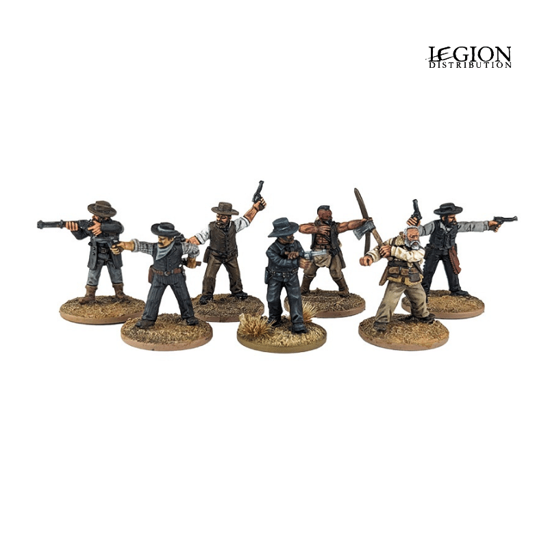 Dead Man's Hand : Les autres sept est un nouveau set pour le starter traduit en VF grâce à Legion Distribution, un jeu d'escarmouche dans l'univers western