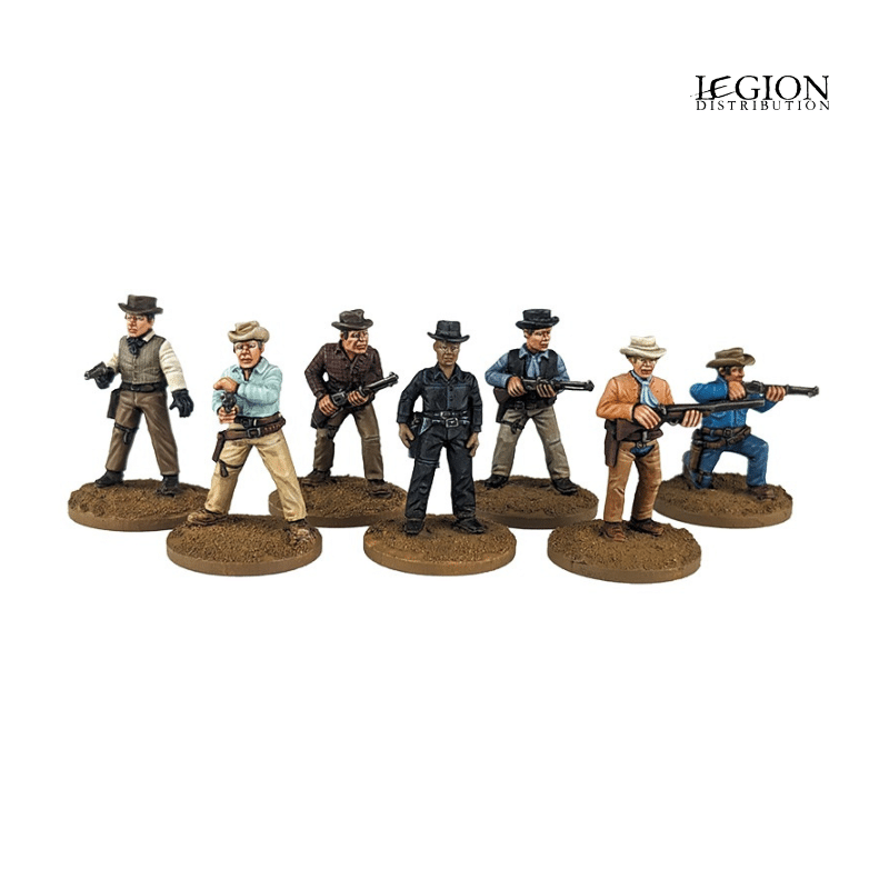 Dead Man's Hand : Les sept est un nouveau set pour le starter traduit en VF grâce à Legion Distribution, un jeu d'escarmouche dans l'univers western