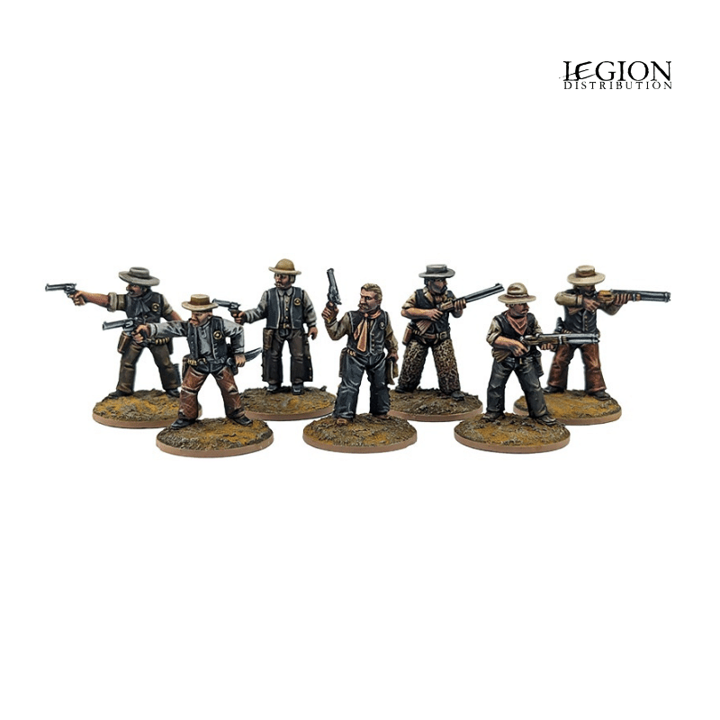Dead Man's Hand : Les Texas Rangers est un nouveau set pour le starter traduit en VF grâce à Legion Distribution, un jeu d'escarmouche dans l'univers western
