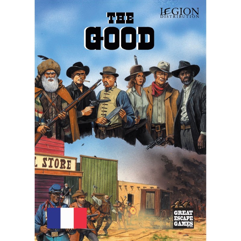 Dead Man's Hand : Livre The Good VF est un nouveau set pour le starter traduit en VF grâce à Legion Distribution, un jeu d'escarmouche dans l'univers western